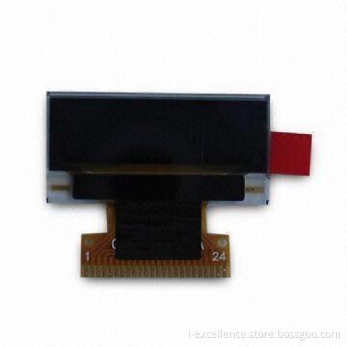 0.88-inch OLED Display Module for Mobile Phones, Available in Full Color, Measures 21.48 x 6.028mm